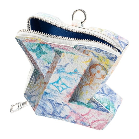 Louis Vuitton LV Block Limited Edition Monogram Pastel Multicolor with COA - Picture 8 of 10